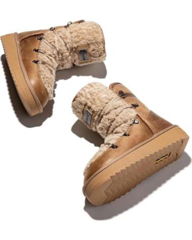 Botins de Mulher D FRANKLIN BOTINES PLANOS D FRANKLIN DFSH370004 CUERO MARRóN