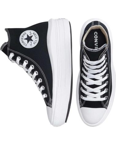 Sportivo per Donna CONVERSE ZAPATILLA LEATHER CHUCK TAYLOR 572278C NEGRO