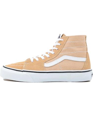 Sportivo per Donna e Uomo e Bambina VANS OFF THE WALL VA4U16DFF SK8-HI TAPERED SUEDE-CANVAS ALMOND