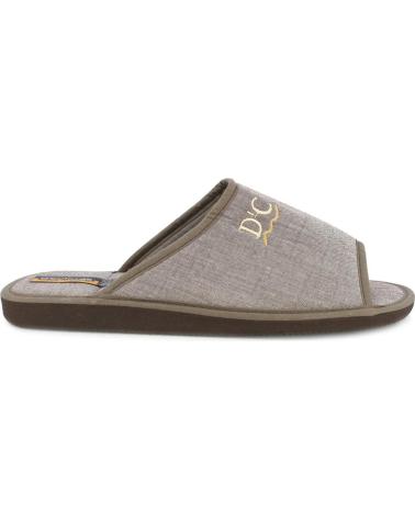 Pantoufles pour Homme D`CUTILLAS PANTUFLAS DOCTOR CUTILLAS 12251 CHINELAS LONA MARRON