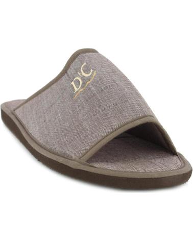 Pantoufles pour Homme D`CUTILLAS PANTUFLAS DOCTOR CUTILLAS 12251 CHINELAS LONA MARRON