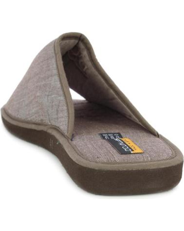 Pantoufles pour Homme D`CUTILLAS PANTUFLAS DOCTOR CUTILLAS 12251 CHINELAS LONA MARRON