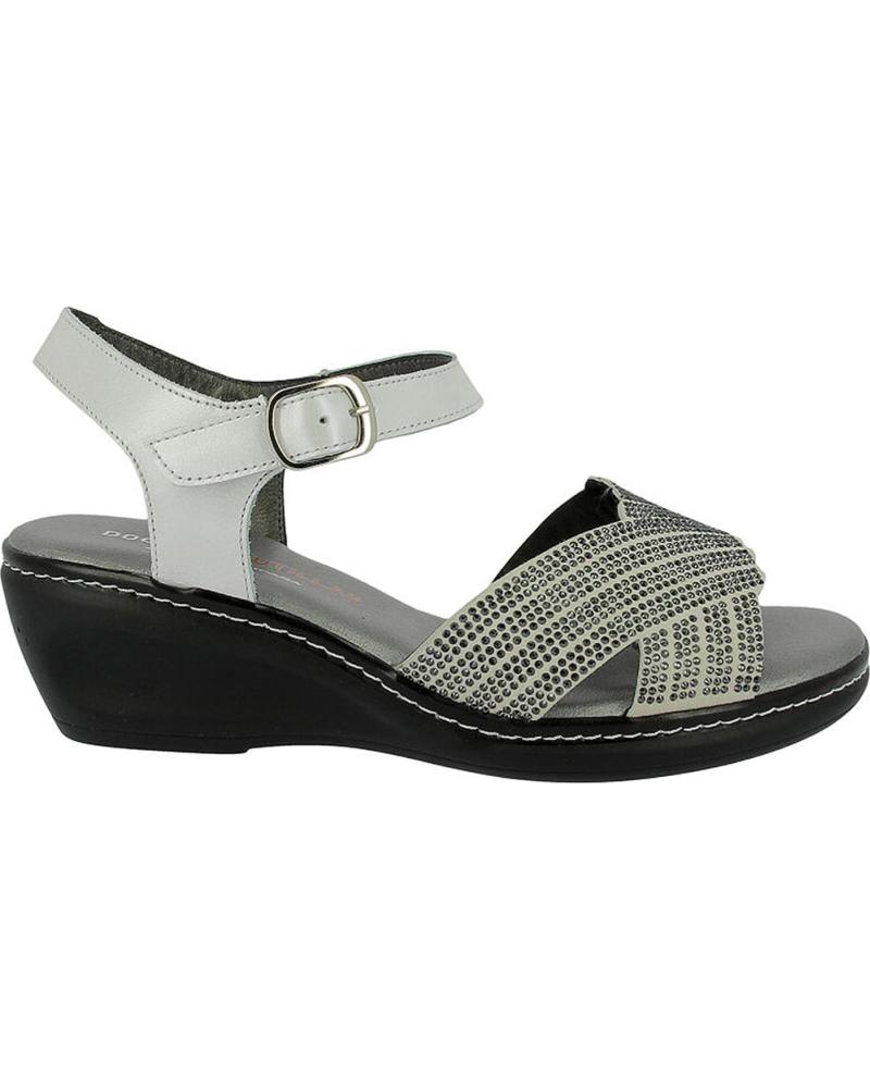 Sandali per Donna D`CUTILLAS SANDALIAS DOCTOR CUTILLAS 32160 CASUAL CUNA BLANCO