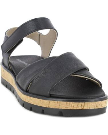 D`CUTILLAS SANDALIAS DOCTOR CUTILLAS 37104 PIEL AUTOADHERENTE NEGRO