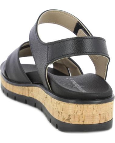 D`CUTILLAS SANDALIAS DOCTOR CUTILLAS 37104 PIEL AUTOADHERENTE NEGRO