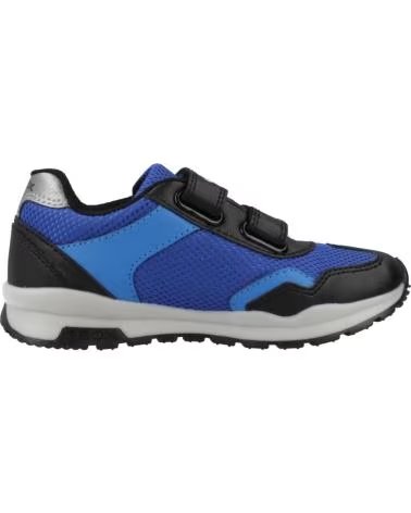 ZAPATILLAS CASUAL GEOX J PAVEL C0042 VELCRO NIÑO AZUL MARINO C0042