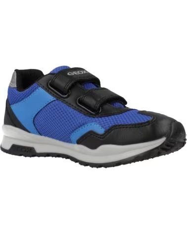 ZAPATILLAS CASUAL GEOX J PAVEL C0042 VELCRO NIÑO AZUL MARINO C0042