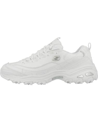 SKECHERS D'LITES FRESH START 11931 SAPATILHAS MULHER BRANCAS NEGRO