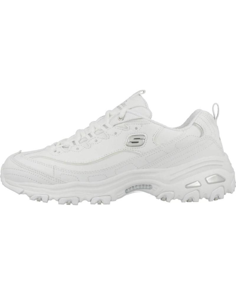 SKECHERS D'LITES FRESH START 11931 SAPATILHAS MULHER BRANCAS NEGRO