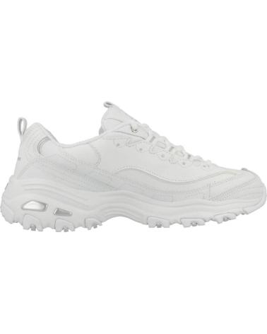 SKECHERS D'LITES FRESH START 11931 SAPATILHAS MULHER BRANCAS NEGRO