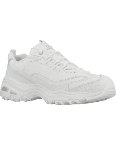 SKECHERS D'LITES FRESH START 11931 SAPATILHAS MULHER BRANCAS NEGRO