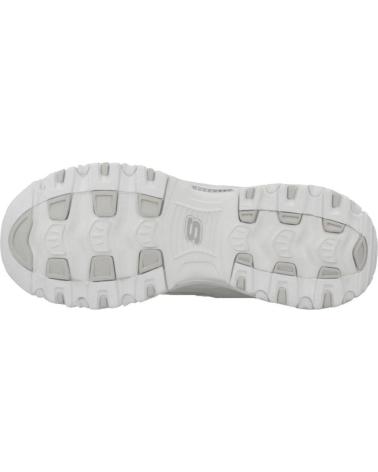 SKECHERS D'LITES FRESH START 11931 SAPATILHAS MULHER BRANCAS NEGRO
