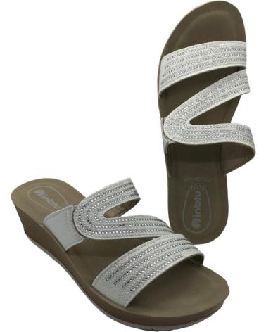 Sandalias de Mujer INBLU SANDALIA MUJER CUNA RN00018 HIELO