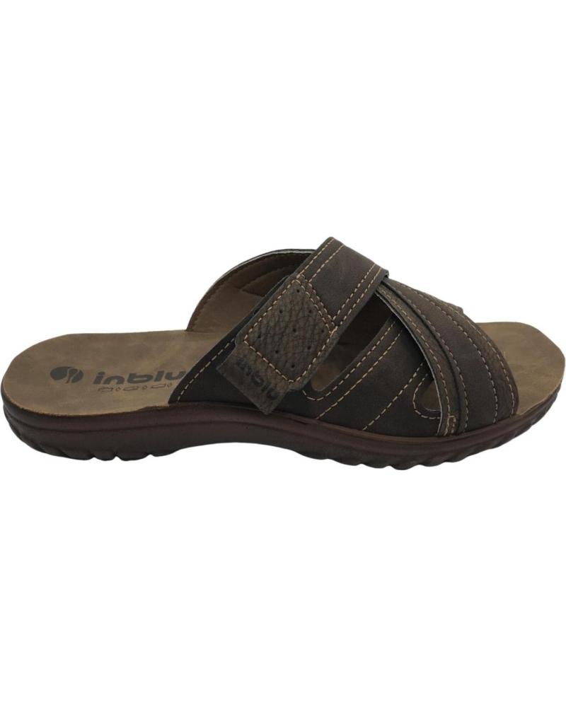Sandálias-De-Hombre-INBLU-CHANCLA-HOMBRE-FN000105-CUERO