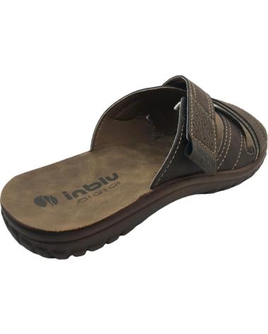 Sandálias-De-Hombre-INBLU-CHANCLA-HOMBRE-FN000105-CUERO