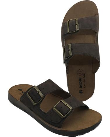 Sandalias-De-Hombre-INBLU-SANDALIA-HOMBRE-CM000034-BROWN-CUERO