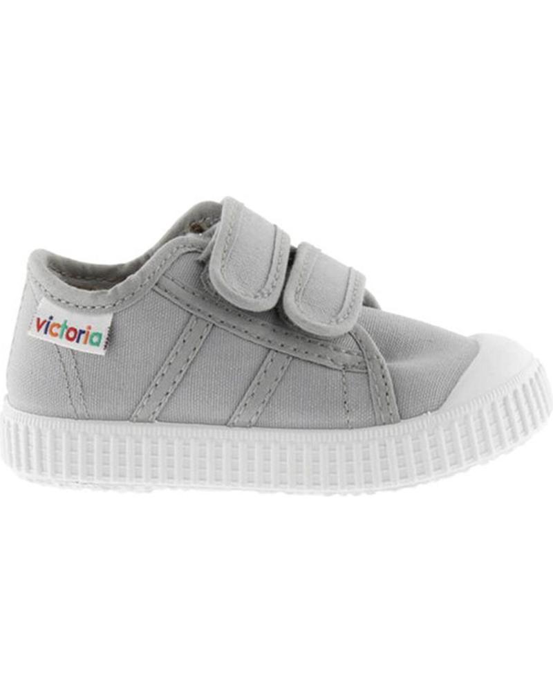 Sapatilhas de Menina e Menino VICTORIA ZAPATILLA 136606 ZINC