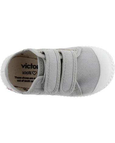 Sapatilhas de Menina e Menino VICTORIA ZAPATILLA 136606 ZINC