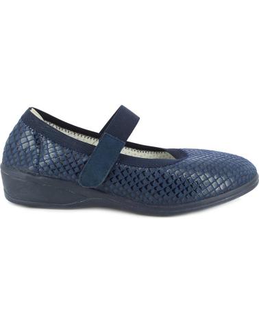 Flat-Shoes-De-Mujer-D`CUTILLAS-BAILARINAS-DOCTOR-CUTILLAS-728-ELASTICO-MARINO