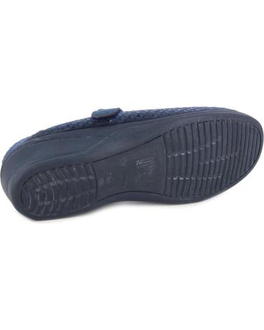 Flat-Shoes-De-Mujer-D`CUTILLAS-BAILARINAS-DOCTOR-CUTILLAS-728-ELASTICO-MARINO