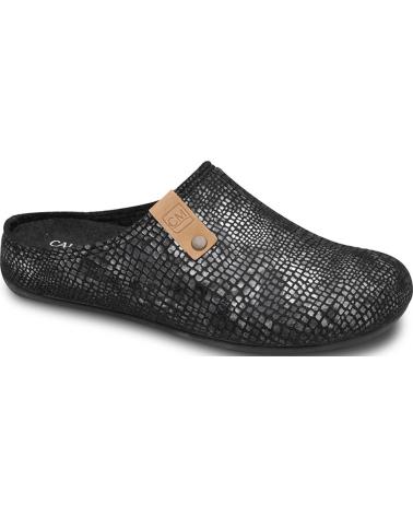 Woman House slipers CALZAMEDI ZAPATOS PARA IR POR CASA 6578 NEGRO