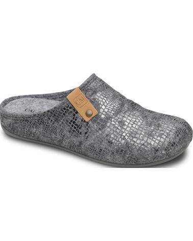 Woman House slipers CALZAMEDI ZAPATOS PARA IR POR CASA 6578 PLATA