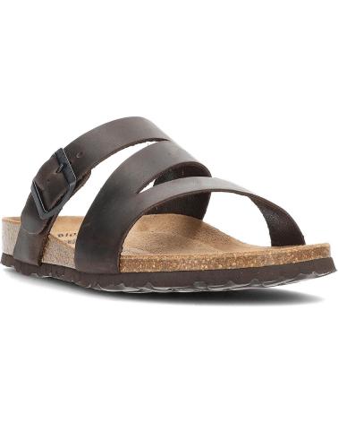 Sandales-habillées-femme-INTERBIOS-CASUAL-HEBILLA-Z-MOKA