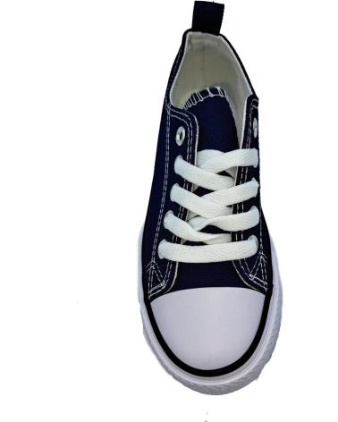 Sportif-De-Niña-DEMAX-ZAPATILLA-TELA-CORDONES-MARINO
