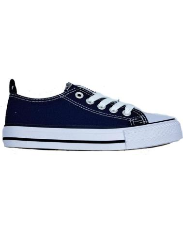 Sportif-De-Niña-DEMAX-ZAPATILLA-TELA-CORDONES-MARINO