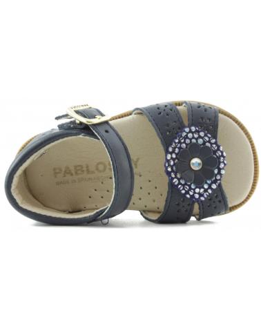 Sandales pour Fille PABLOSKY OPERA KUKI CHICA MARINO