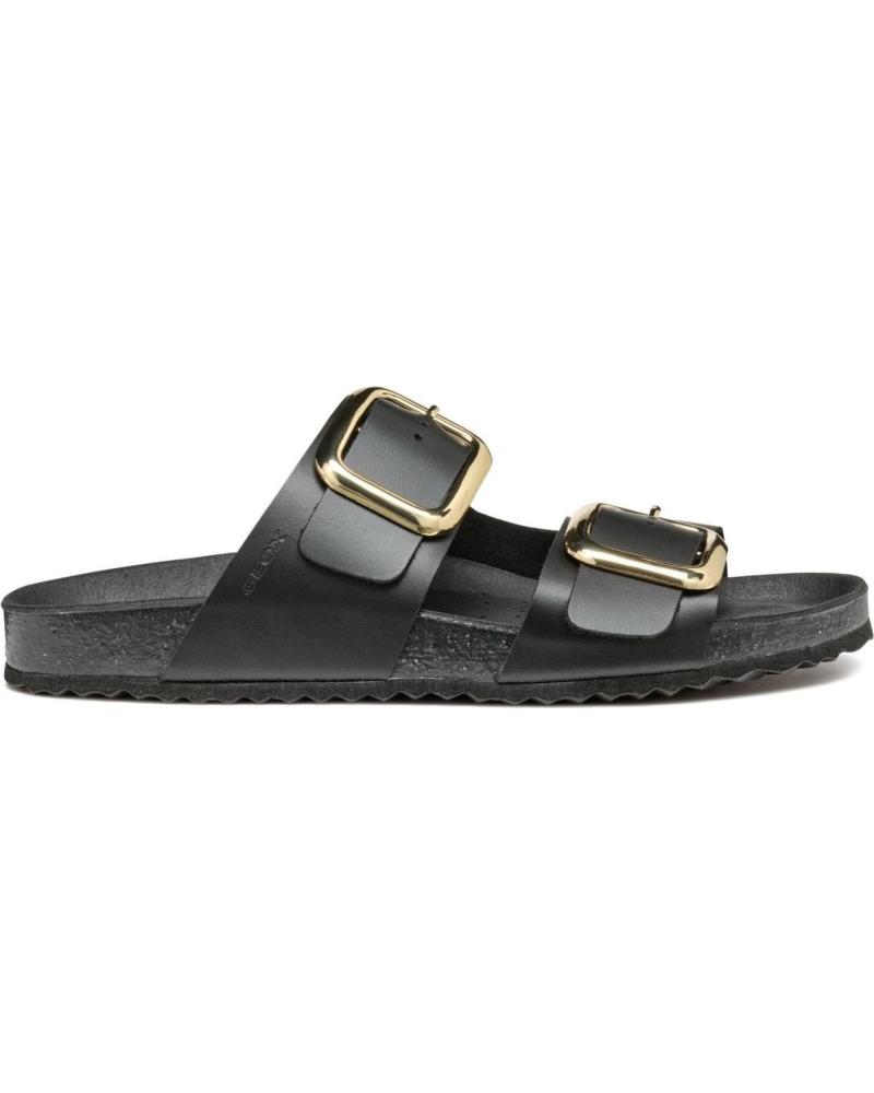 Sandalias de Mujer GEOX MUJER SANDALIAS D BRIONIA RB -NAPPA D45Y3B 000T5 C9999 NEGRO