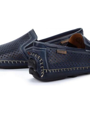 Mocasines de Hombre pikolinos ZAPATOS PIEL MICROPERFORADOS BLUE