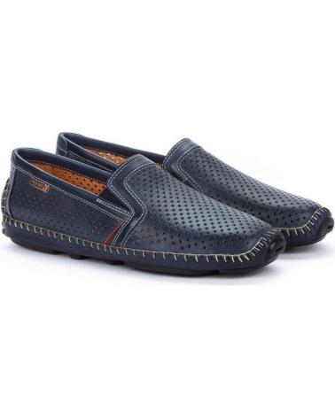 Mocasines de Hombre pikolinos ZAPATOS PIEL MICROPERFORADOS BLUE