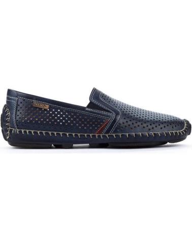 Mocasines de Hombre pikolinos ZAPATOS PIEL MICROPERFORADOS BLUE