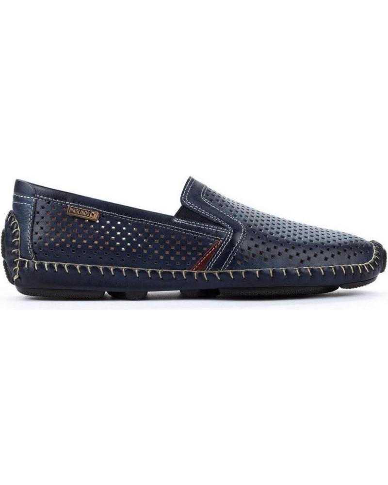 Mocasines de Hombre pikolinos ZAPATOS PIEL MICROPERFORADOS BLUE