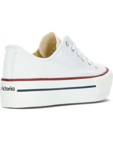 Sportschuhe für Mädchen VICTORIA ZAPATILLAS NINA MODELO 1061100V COLOR BLANCO BLANCO BLANCO