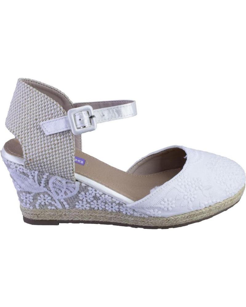 Sandali per Donna MANDARINA LAURA ALPARGATAS DE MUJER BLANCO