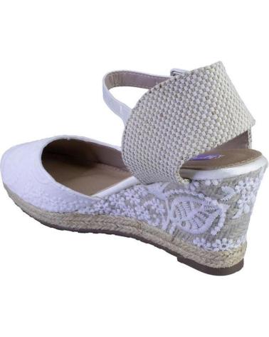 Sandali per Donna MANDARINA LAURA ALPARGATAS DE MUJER BLANCO