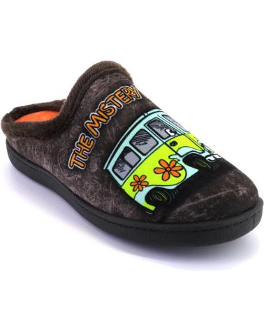 PANTOFOLE PLUMAFLEX 12229SCOOBY CON DESIGN SCOOBY DOO MARRON