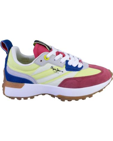 Sportivo per Donna PEPE JEANS PLS31485 ZAPATILLAS CASUAL DE MUJER ROSA