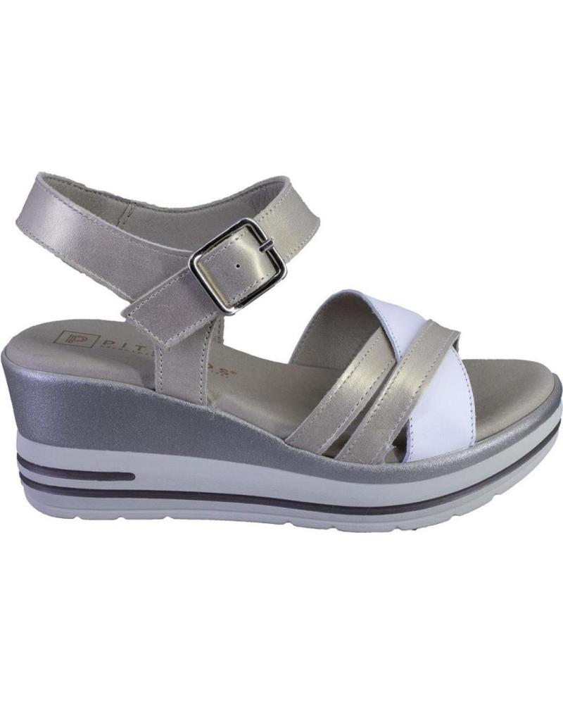 Sandalias-De-Mujer-PITILLOS-2612-23-SANDALIAS-DE-MUJER-PIEL-BLANCO-Y-ORO