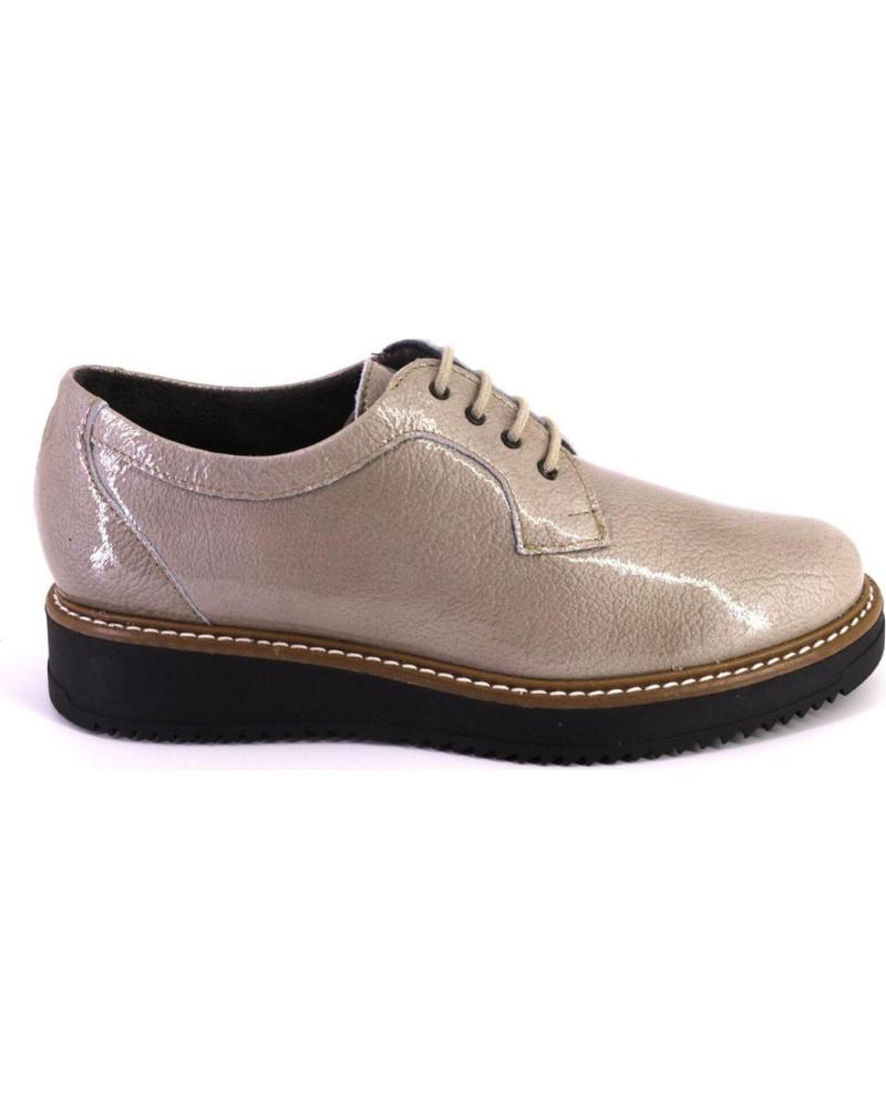 Sapatos-De-Mujer-PITILLOS-5393-ZAPATOS-CON-CORDONES-DE-MUJER-PIEDRA
