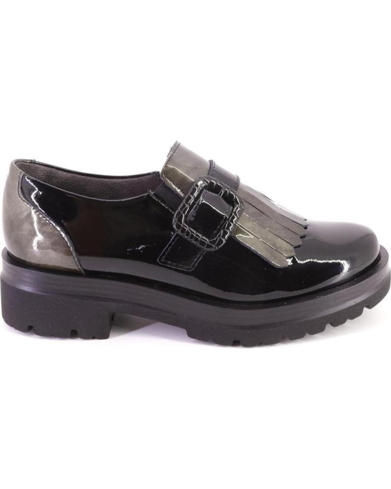 Sapatos de Mulher PITILLOS 5361 ZAPATOS DE MUJER NEGRO Y GRIS