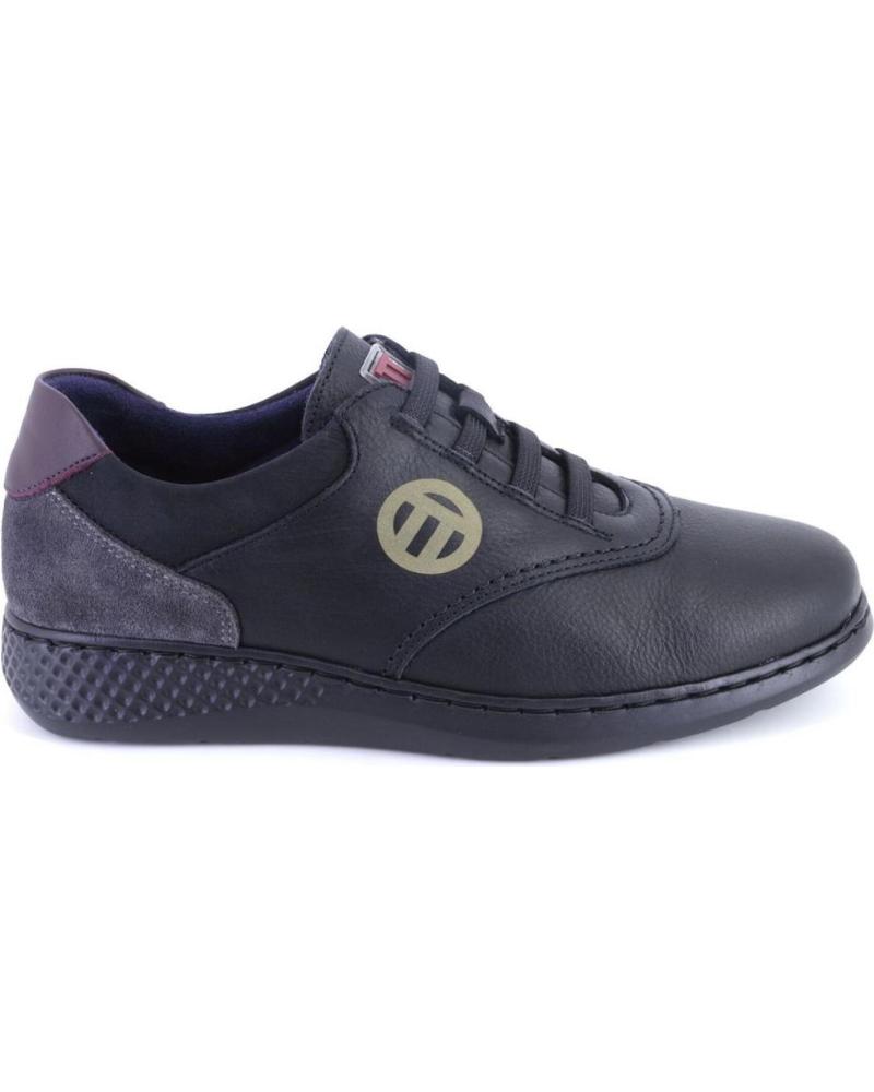 Trainers-De-Hombre-NOTTON-2712-ZAPATILLAS-CASUAL-DE-HOMBRE-PIEL-NEGRO