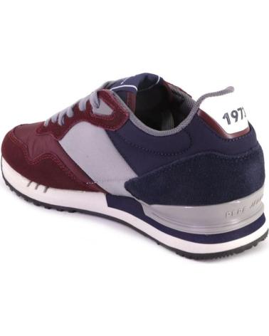 Sportivo-De-Hombre-PEPE-JEANS-PMS30989-ZAPATILLAS-CASUAL-DE-HOMBRE-BURDEOS