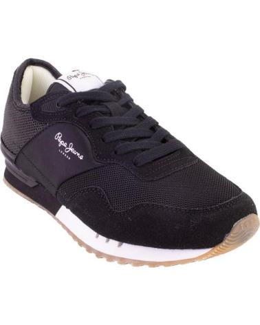 Woman Trainers PEPE JEANS PLS31382 ZAPATILLAS CASUAL DE MUJER NEGRO