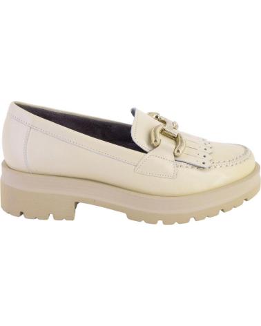 Woman shoes PITILLOS 5364 ZAPATOS DE MUJER PIEL CREMA