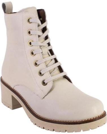 Woman Mid boots PITILLOS 2725 BOTINES DE MUJER PIEL CREMA