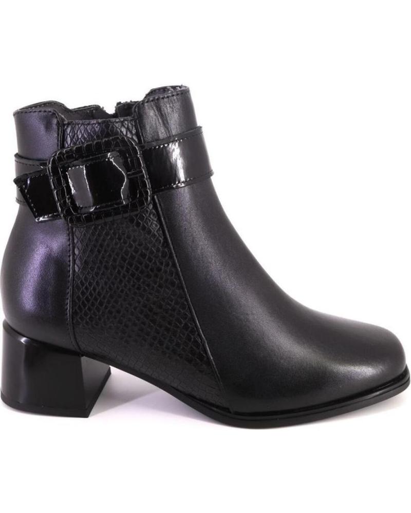 Stiefel-De-Mujer-PITILLOS-5414-BOTINES-DE-MUJER-PIEL-NEGRO