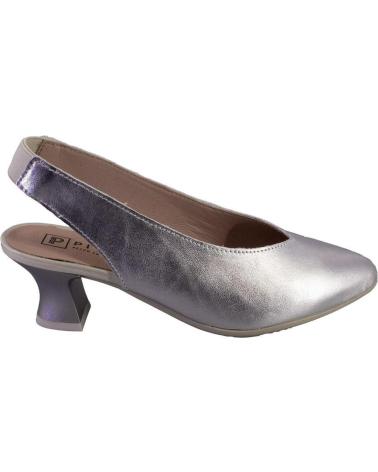 Sandálias de Mulher PITILLOS 5757 ZAPATOS DE MUJER PIEL PLATA